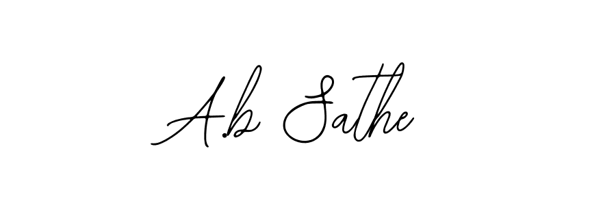 Similarly Bearetta-2O07w is the best handwritten signature design. Signature creator online .You can use it as an online autograph creator for name A.b Sathe. A.b Sathe signature style 12 images and pictures png