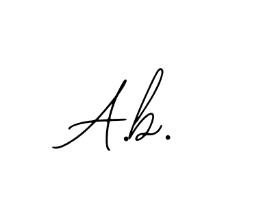 Check out images of Autograph of A.b. name. Actor A.b. Signature Style. Bearetta-2O07w is a professional sign style online. A.b. signature style 12 images and pictures png