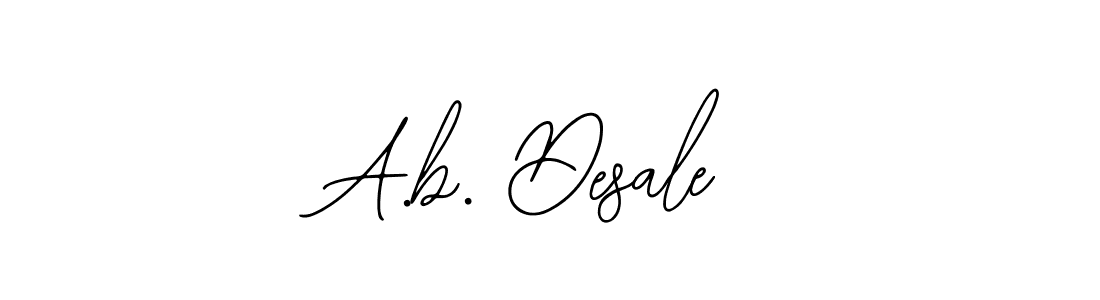 How to Draw A.b. Desale signature style? Bearetta-2O07w is a latest design signature styles for name A.b. Desale. A.b. Desale signature style 12 images and pictures png