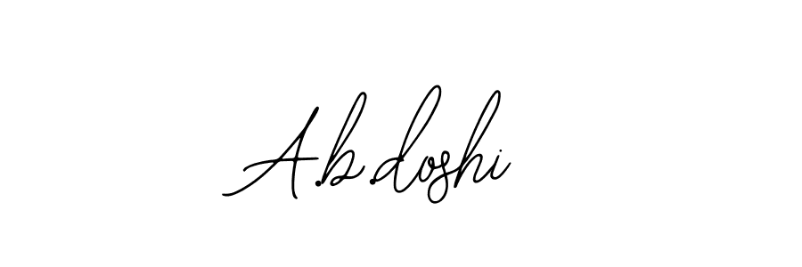 Here are the top 10 professional signature styles for the name A.b.doshi. These are the best autograph styles you can use for your name. A.b.doshi signature style 12 images and pictures png