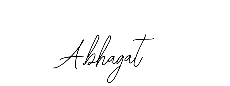 Also we have A.bhagat name is the best signature style. Create professional handwritten signature collection using Bearetta-2O07w autograph style. A.bhagat signature style 12 images and pictures png