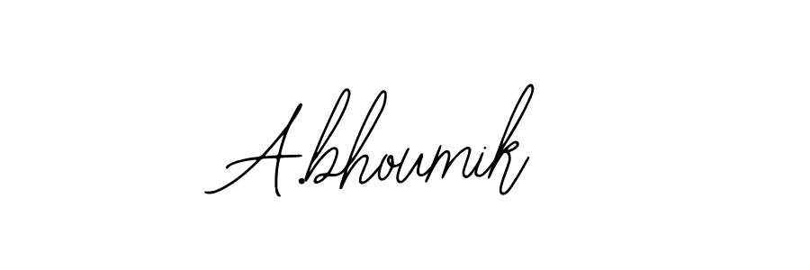 Make a short A.bhoumik signature style. Manage your documents anywhere anytime using Bearetta-2O07w. Create and add eSignatures, submit forms, share and send files easily. A.bhoumik signature style 12 images and pictures png