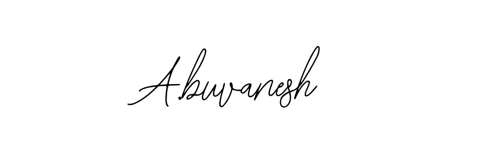 How to make A.buvanesh signature? Bearetta-2O07w is a professional autograph style. Create handwritten signature for A.buvanesh name. A.buvanesh signature style 12 images and pictures png