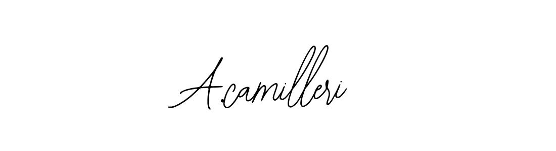 How to Draw A.camilleri signature style? Bearetta-2O07w is a latest design signature styles for name A.camilleri. A.camilleri signature style 12 images and pictures png