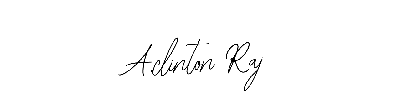 Make a beautiful signature design for name A.clinton Raj. Use this online signature maker to create a handwritten signature for free. A.clinton Raj signature style 12 images and pictures png