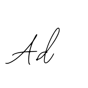 if you are searching for the best signature style for your name A.d. so please give up your signature search. here we have designed multiple signature styles  using Bearetta-2O07w. A.d signature style 12 images and pictures png