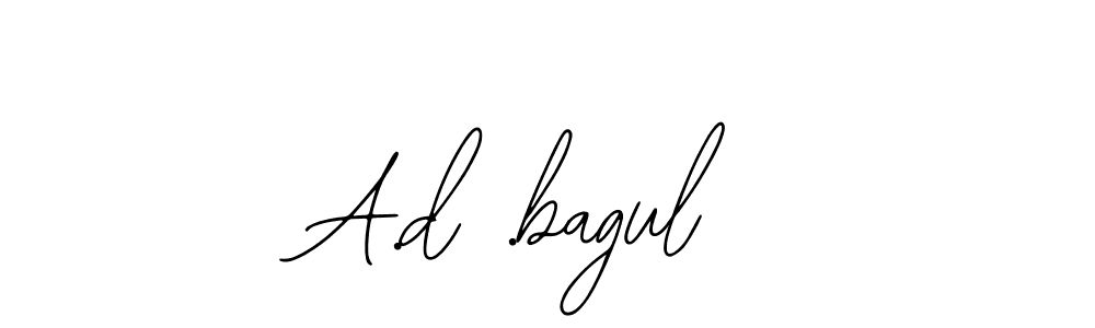 Best and Professional Signature Style for A.d .bagul. Bearetta-2O07w Best Signature Style Collection. A.d .bagul signature style 12 images and pictures png