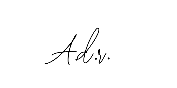 A.d.r. stylish signature style. Best Handwritten Sign (Bearetta-2O07w) for my name. Handwritten Signature Collection Ideas for my name A.d.r.. A.d.r. signature style 12 images and pictures png