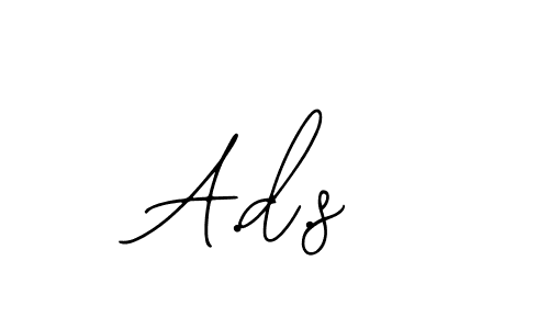 Make a beautiful signature design for name A.d.s. Use this online signature maker to create a handwritten signature for free. A.d.s signature style 12 images and pictures png