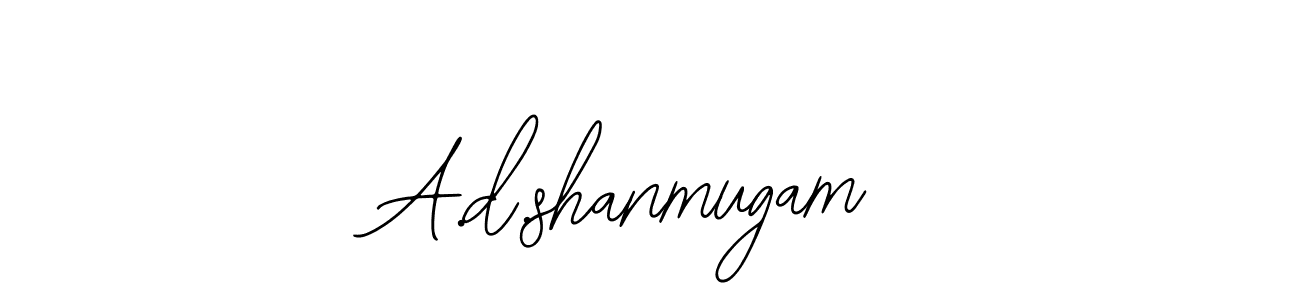 Create a beautiful signature design for name A.d.shanmugam. With this signature (Bearetta-2O07w) fonts, you can make a handwritten signature for free. A.d.shanmugam signature style 12 images and pictures png