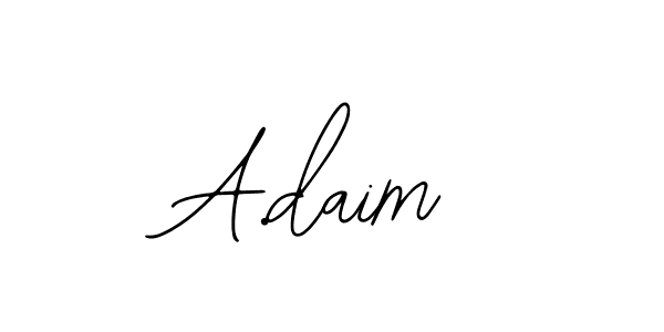 Make a beautiful signature design for name A.daim. Use this online signature maker to create a handwritten signature for free. A.daim signature style 12 images and pictures png