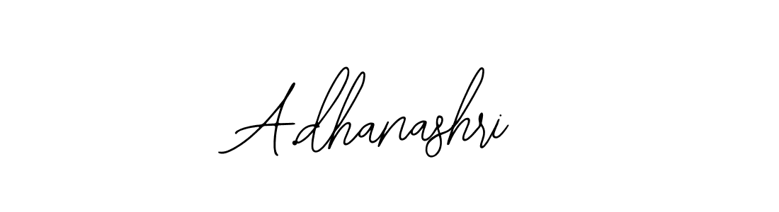 How to Draw A.dhanashri signature style? Bearetta-2O07w is a latest design signature styles for name A.dhanashri. A.dhanashri signature style 12 images and pictures png