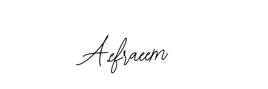 This is the best signature style for the A.efraeem name. Also you like these signature font (Bearetta-2O07w). Mix name signature. A.efraeem signature style 12 images and pictures png