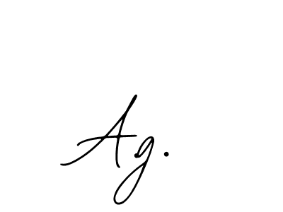 How to make A.g. name signature. Use Bearetta-2O07w style for creating short signs online. This is the latest handwritten sign. A.g. signature style 12 images and pictures png
