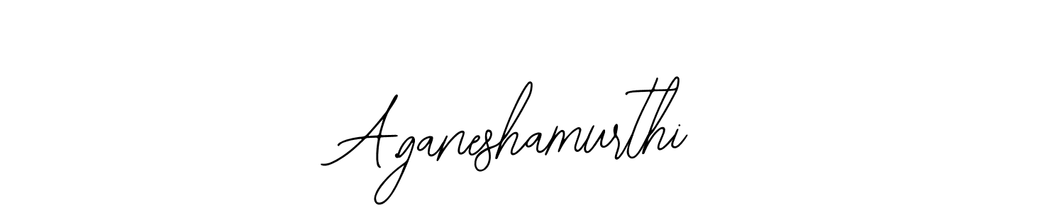 You should practise on your own different ways (Bearetta-2O07w) to write your name (A.ganeshamurthi) in signature. don't let someone else do it for you. A.ganeshamurthi signature style 12 images and pictures png