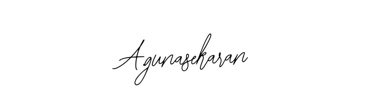 Make a beautiful signature design for name A.gunasekaran. Use this online signature maker to create a handwritten signature for free. A.gunasekaran signature style 12 images and pictures png