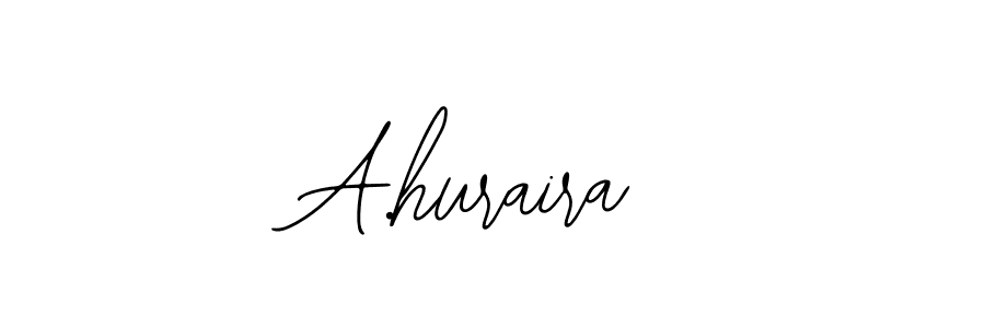 Also You can easily find your signature by using the search form. We will create A.huraira name handwritten signature images for you free of cost using Bearetta-2O07w sign style. A.huraira signature style 12 images and pictures png