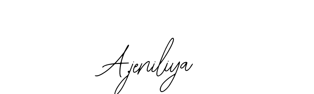 Make a beautiful signature design for name A.jeniliya. Use this online signature maker to create a handwritten signature for free. A.jeniliya signature style 12 images and pictures png