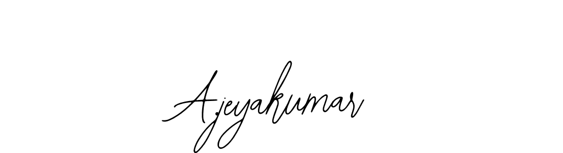 Similarly Bearetta-2O07w is the best handwritten signature design. Signature creator online .You can use it as an online autograph creator for name A.jeyakumar. A.jeyakumar signature style 12 images and pictures png