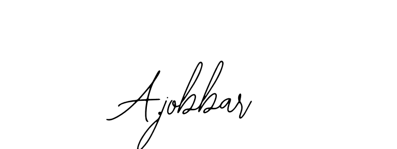 Here are the top 10 professional signature styles for the name A.jobbar. These are the best autograph styles you can use for your name. A.jobbar signature style 12 images and pictures png