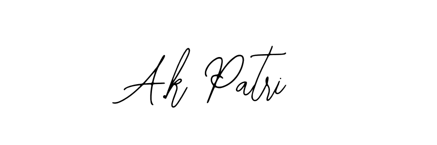 Make a short A.k Patri signature style. Manage your documents anywhere anytime using Bearetta-2O07w. Create and add eSignatures, submit forms, share and send files easily. A.k Patri signature style 12 images and pictures png