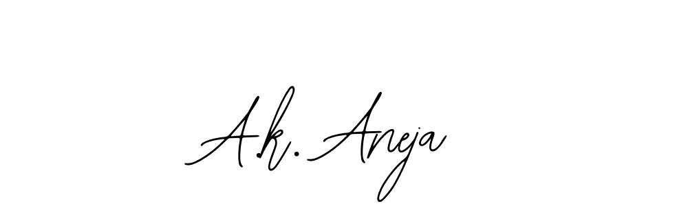 Similarly Bearetta-2O07w is the best handwritten signature design. Signature creator online .You can use it as an online autograph creator for name A.k. Aneja. A.k. Aneja signature style 12 images and pictures png