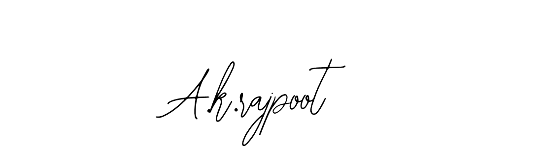 Create a beautiful signature design for name A.k.rajpoot. With this signature (Bearetta-2O07w) fonts, you can make a handwritten signature for free. A.k.rajpoot signature style 12 images and pictures png