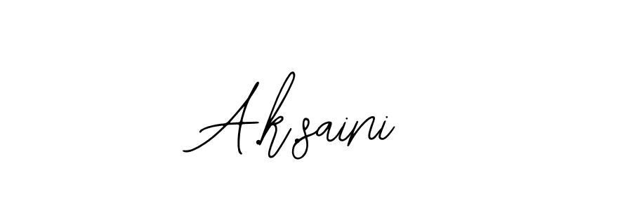 This is the best signature style for the A.k.saini name. Also you like these signature font (Bearetta-2O07w). Mix name signature. A.k.saini signature style 12 images and pictures png