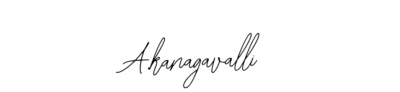 Make a beautiful signature design for name A.kanagavalli. With this signature (Bearetta-2O07w) style, you can create a handwritten signature for free. A.kanagavalli signature style 12 images and pictures png