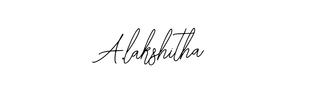 Make a beautiful signature design for name A.lakshitha. Use this online signature maker to create a handwritten signature for free. A.lakshitha signature style 12 images and pictures png