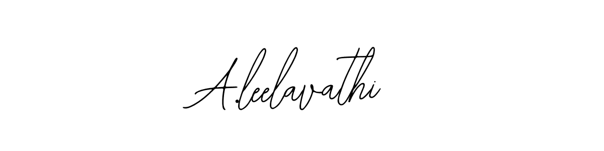 if you are searching for the best signature style for your name A.leelavathi. so please give up your signature search. here we have designed multiple signature styles  using Bearetta-2O07w. A.leelavathi signature style 12 images and pictures png