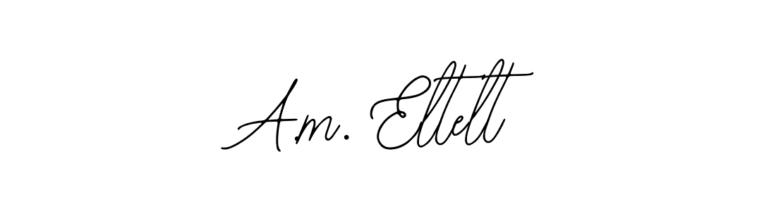 A.m. Eltelt stylish signature style. Best Handwritten Sign (Bearetta-2O07w) for my name. Handwritten Signature Collection Ideas for my name A.m. Eltelt. A.m. Eltelt signature style 12 images and pictures png