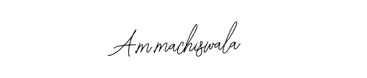 Make a beautiful signature design for name A.m.machiswala. Use this online signature maker to create a handwritten signature for free. A.m.machiswala signature style 12 images and pictures png
