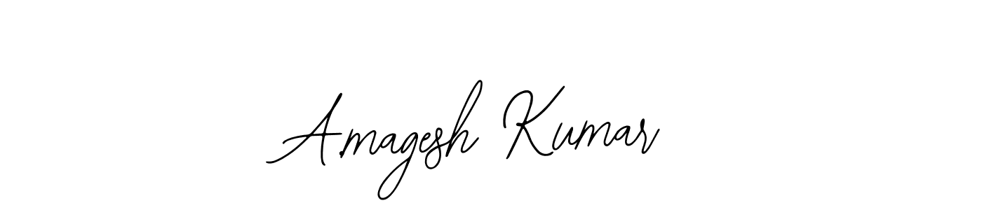 See photos of A.magesh Kumar official signature by Spectra . Check more albums & portfolios. Read reviews & check more about Bearetta-2O07w font. A.magesh Kumar signature style 12 images and pictures png