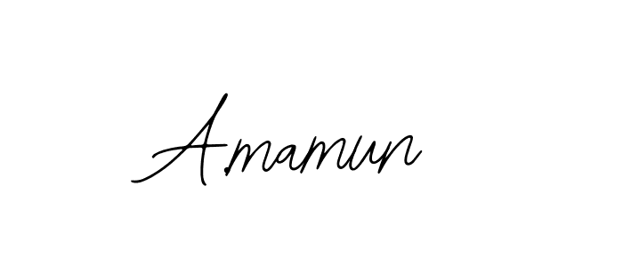 It looks lik you need a new signature style for name A.mamun. Design unique handwritten (Bearetta-2O07w) signature with our free signature maker in just a few clicks. A.mamun signature style 12 images and pictures png