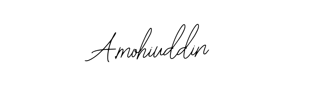 A.mohiuddin stylish signature style. Best Handwritten Sign (Bearetta-2O07w) for my name. Handwritten Signature Collection Ideas for my name A.mohiuddin. A.mohiuddin signature style 12 images and pictures png