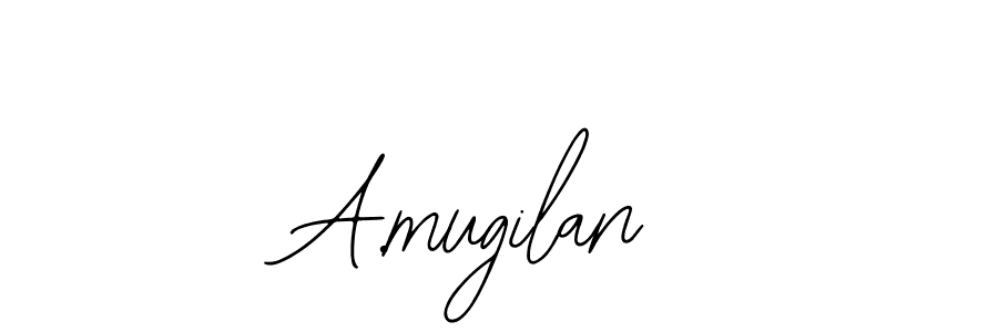 You can use this online signature creator to create a handwritten signature for the name A.mugilan. This is the best online autograph maker. A.mugilan signature style 12 images and pictures png