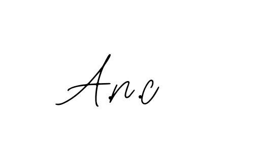 A.n.c stylish signature style. Best Handwritten Sign (Bearetta-2O07w) for my name. Handwritten Signature Collection Ideas for my name A.n.c. A.n.c signature style 12 images and pictures png