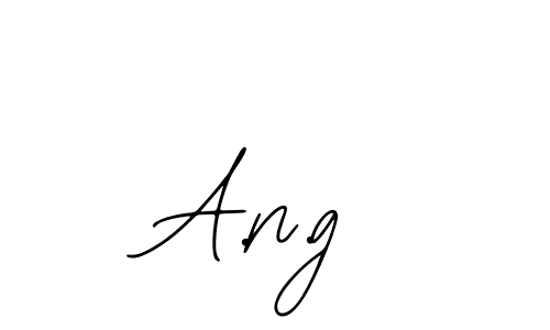 Design your own signature with our free online signature maker. With this signature software, you can create a handwritten (Bearetta-2O07w) signature for name A.n.g. A.n.g signature style 12 images and pictures png