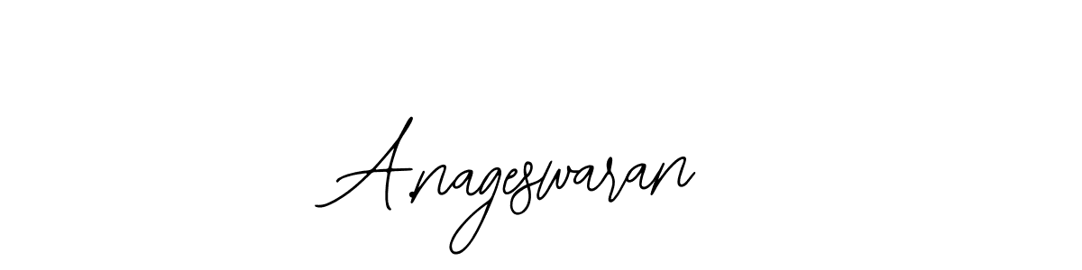 Best and Professional Signature Style for A.nageswaran. Bearetta-2O07w Best Signature Style Collection. A.nageswaran signature style 12 images and pictures png