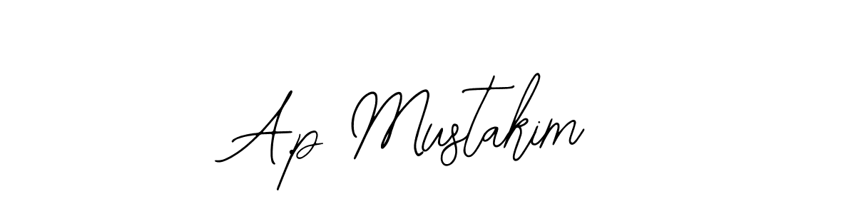 if you are searching for the best signature style for your name A.p Mustakim. so please give up your signature search. here we have designed multiple signature styles  using Bearetta-2O07w. A.p Mustakim signature style 12 images and pictures png