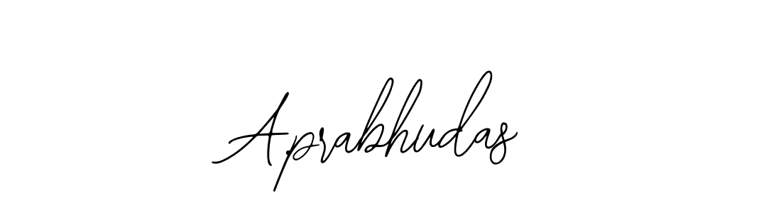 Make a short A.prabhudas signature style. Manage your documents anywhere anytime using Bearetta-2O07w. Create and add eSignatures, submit forms, share and send files easily. A.prabhudas signature style 12 images and pictures png