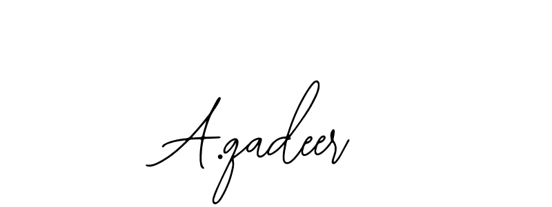 See photos of A.qadeer official signature by Spectra . Check more albums & portfolios. Read reviews & check more about Bearetta-2O07w font. A.qadeer signature style 12 images and pictures png