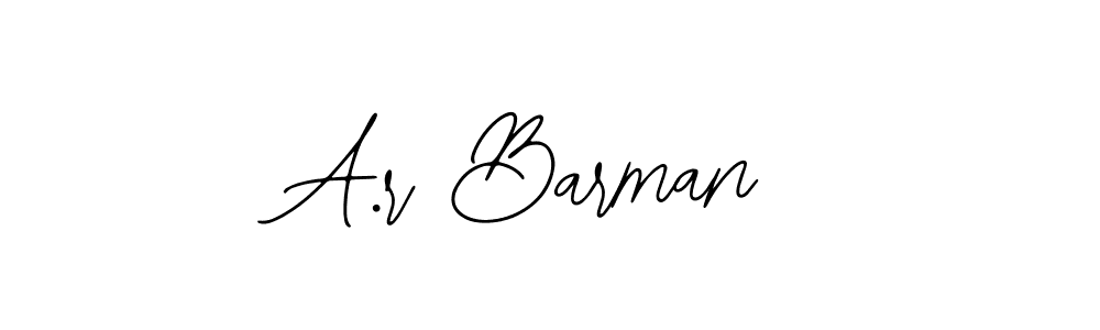 How to Draw A.r Barman signature style? Bearetta-2O07w is a latest design signature styles for name A.r Barman. A.r Barman signature style 12 images and pictures png