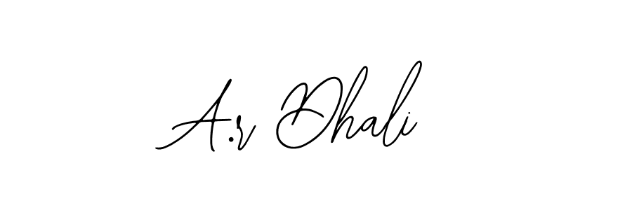 You should practise on your own different ways (Bearetta-2O07w) to write your name (A.r Dhali) in signature. don't let someone else do it for you. A.r Dhali signature style 12 images and pictures png