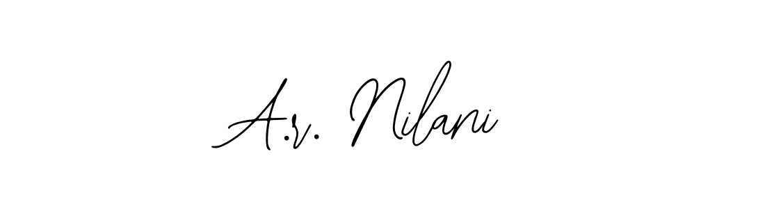 Best and Professional Signature Style for A.r. Nilani. Bearetta-2O07w Best Signature Style Collection. A.r. Nilani signature style 12 images and pictures png