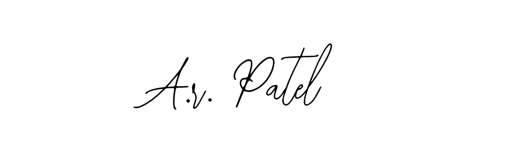 How to Draw A.r. Patel signature style? Bearetta-2O07w is a latest design signature styles for name A.r. Patel. A.r. Patel signature style 12 images and pictures png