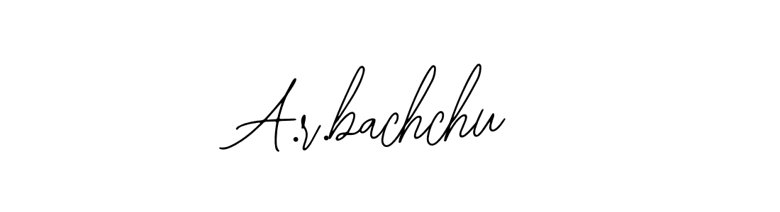 The best way (Bearetta-2O07w) to make a short signature is to pick only two or three words in your name. The name A.r.bachchu include a total of six letters. For converting this name. A.r.bachchu signature style 12 images and pictures png