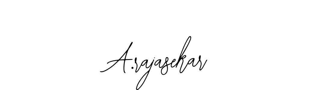 Design your own signature with our free online signature maker. With this signature software, you can create a handwritten (Bearetta-2O07w) signature for name A.rajasekar. A.rajasekar signature style 12 images and pictures png