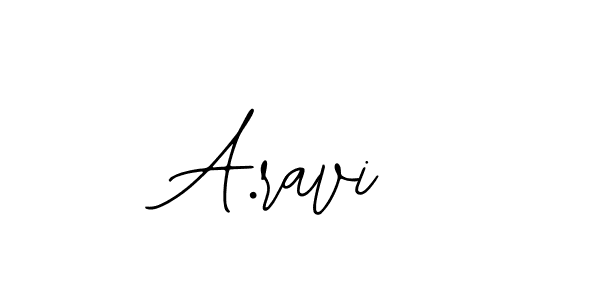 Use a signature maker to create a handwritten signature online. With this signature software, you can design (Bearetta-2O07w) your own signature for name A.ravi. A.ravi signature style 12 images and pictures png